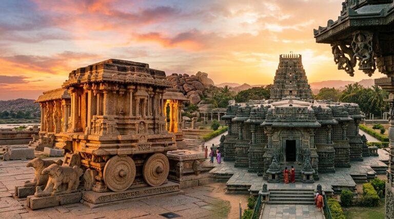 UNESCO World Heritage Trail in Karnataka: Hampi, Pattadakal, and the Hoysala Ensembles of Belur and Halebidu