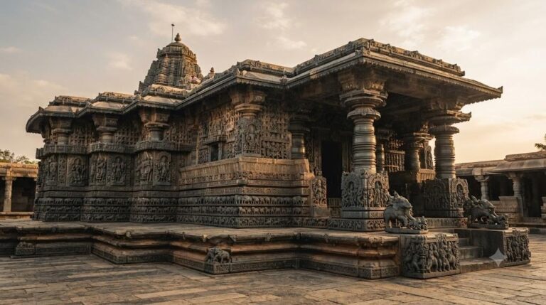 The Chennakeshava Temple at Belur: Master Craftsmen, Darpana Sundari Sculptures, and Soapstone Artistry