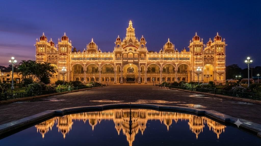 The Illuminated Mysore Palace Amba Vilas